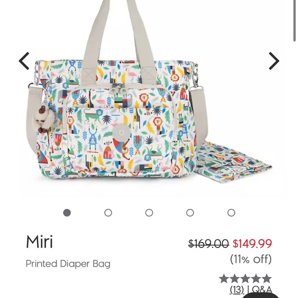 Kipling Miri diaper bag - Picture 2 of 2